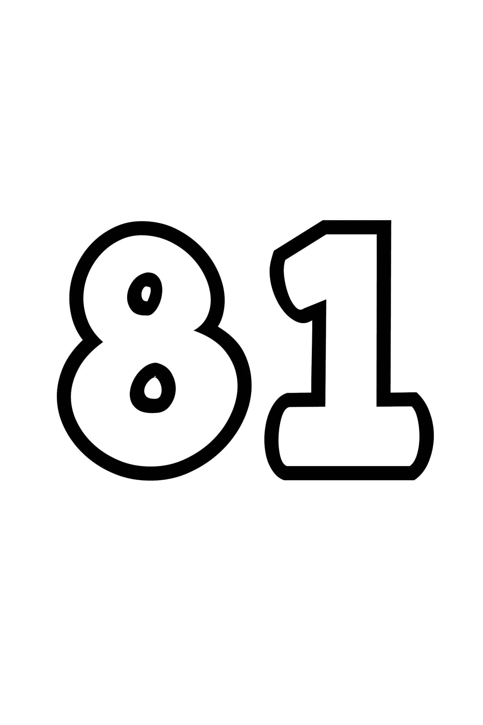 Number 81