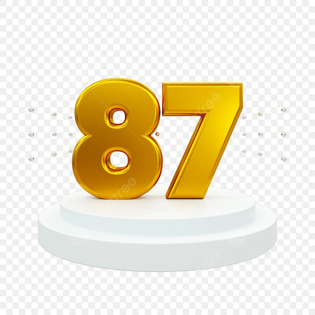 Number 87 Clipart Png Vector Psd And Clipart With Transparent Background For Free Download
