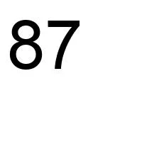 Number 87 Facts