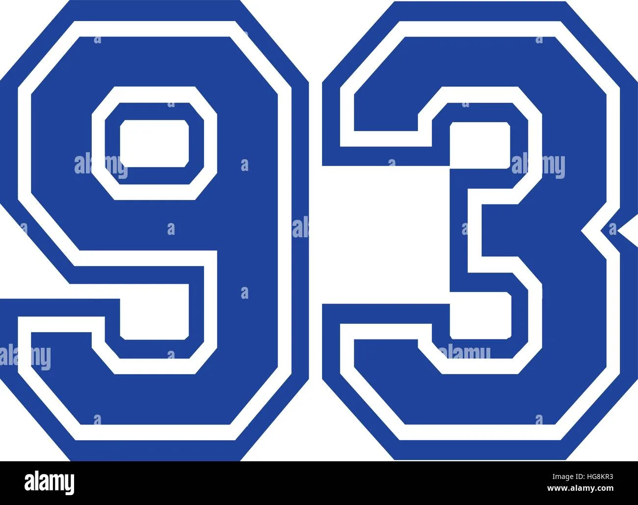 Number 93