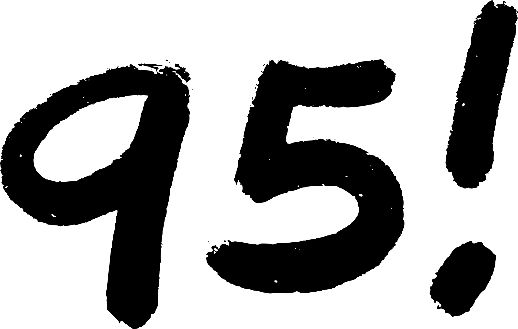 Number 95 Png