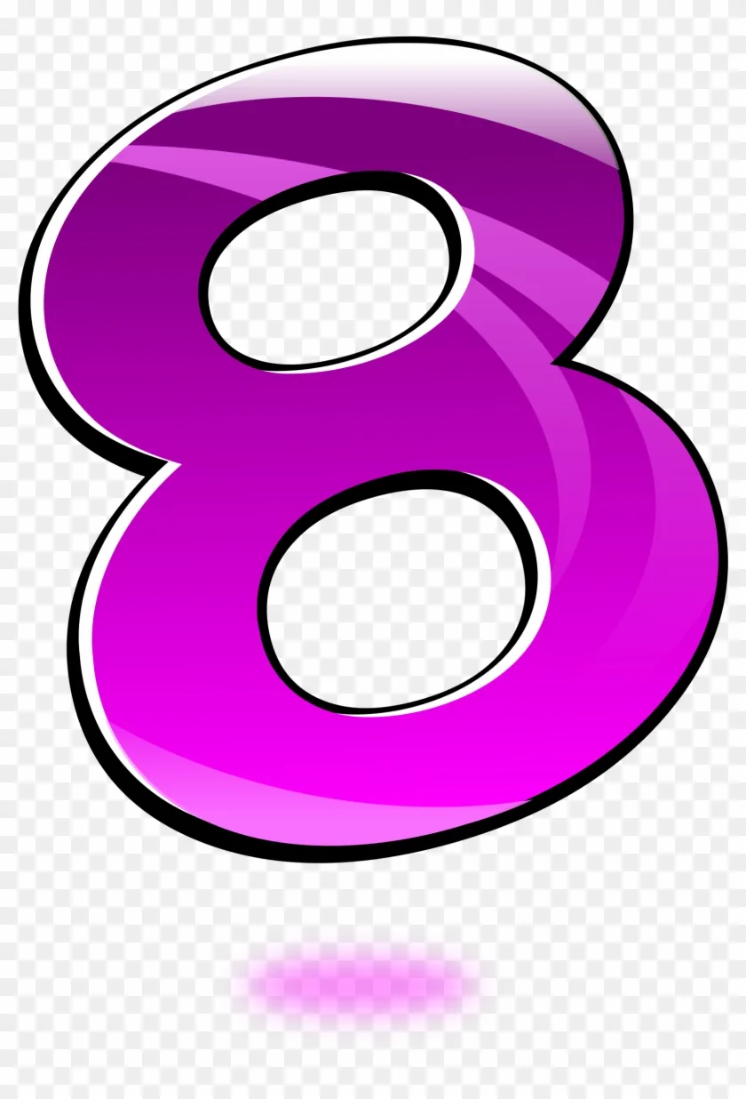 Number Number 8 Transparent Background Free Transparent Png Clipart Images Download