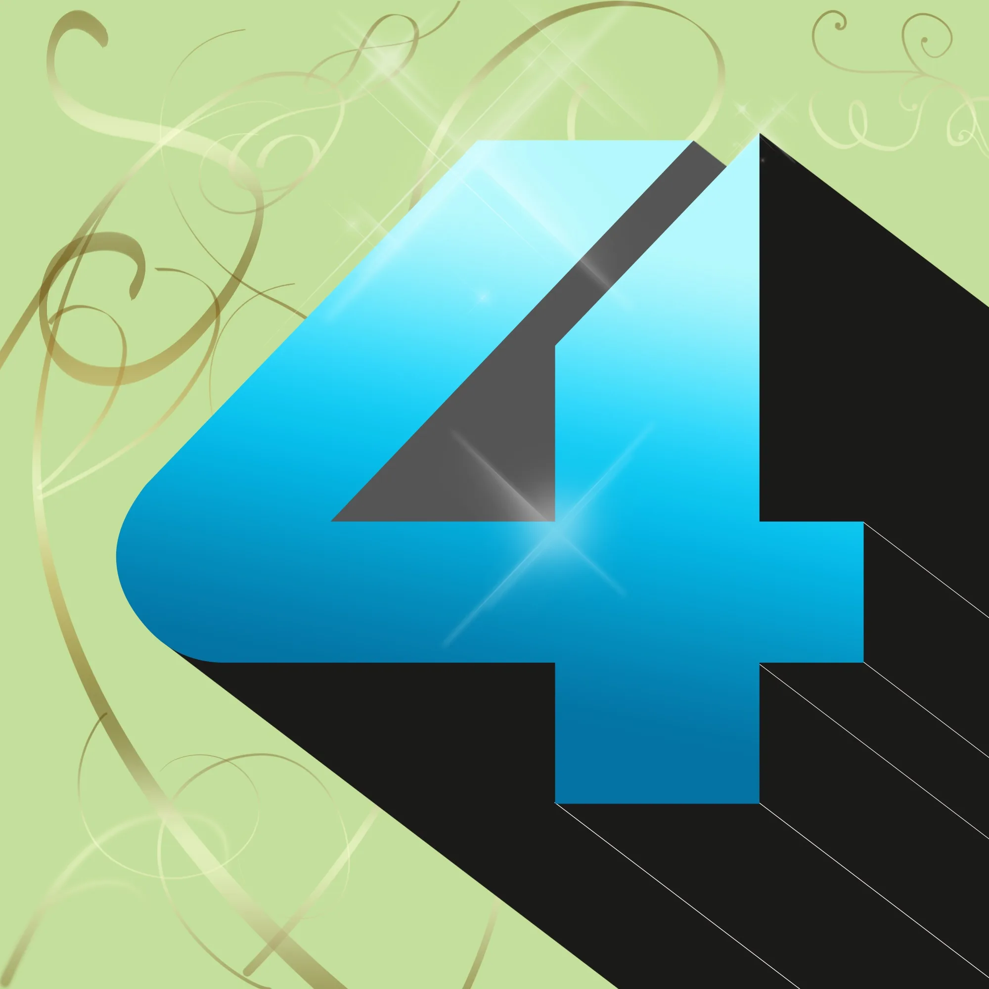 Numbers Four Number Four Free Image Download