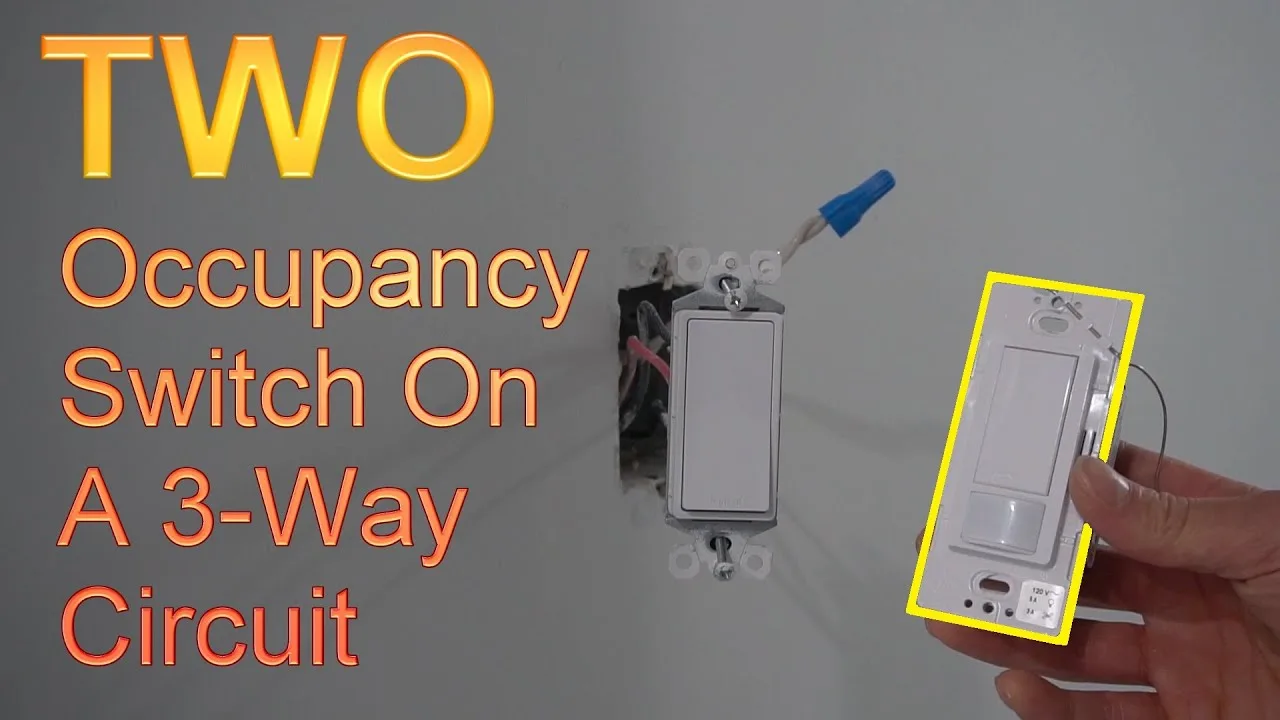 Occupancy Sensor Wiring Diagram 3 Way