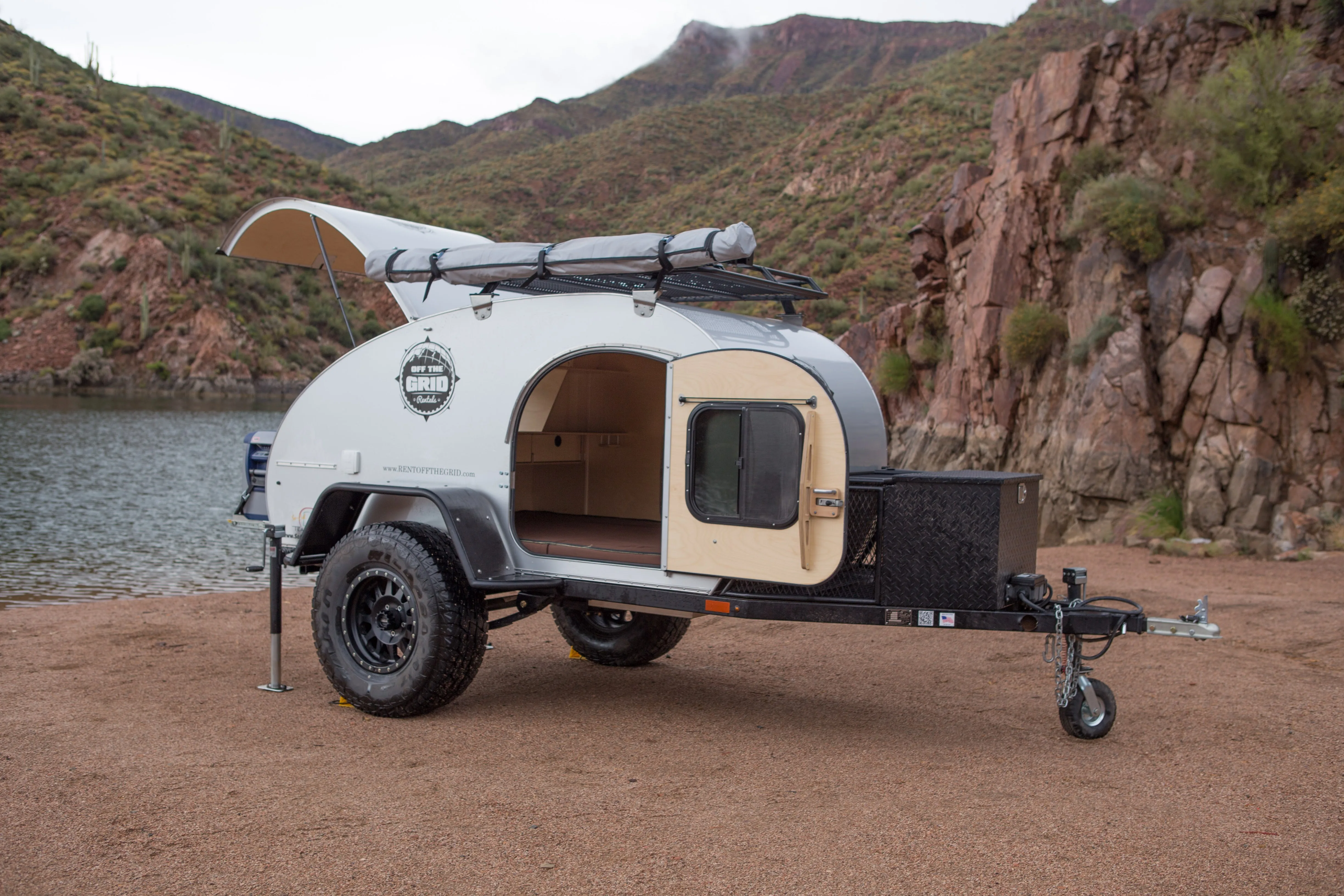 Off Road Teardrop Trailer Gallery Off The Grid Rentals
