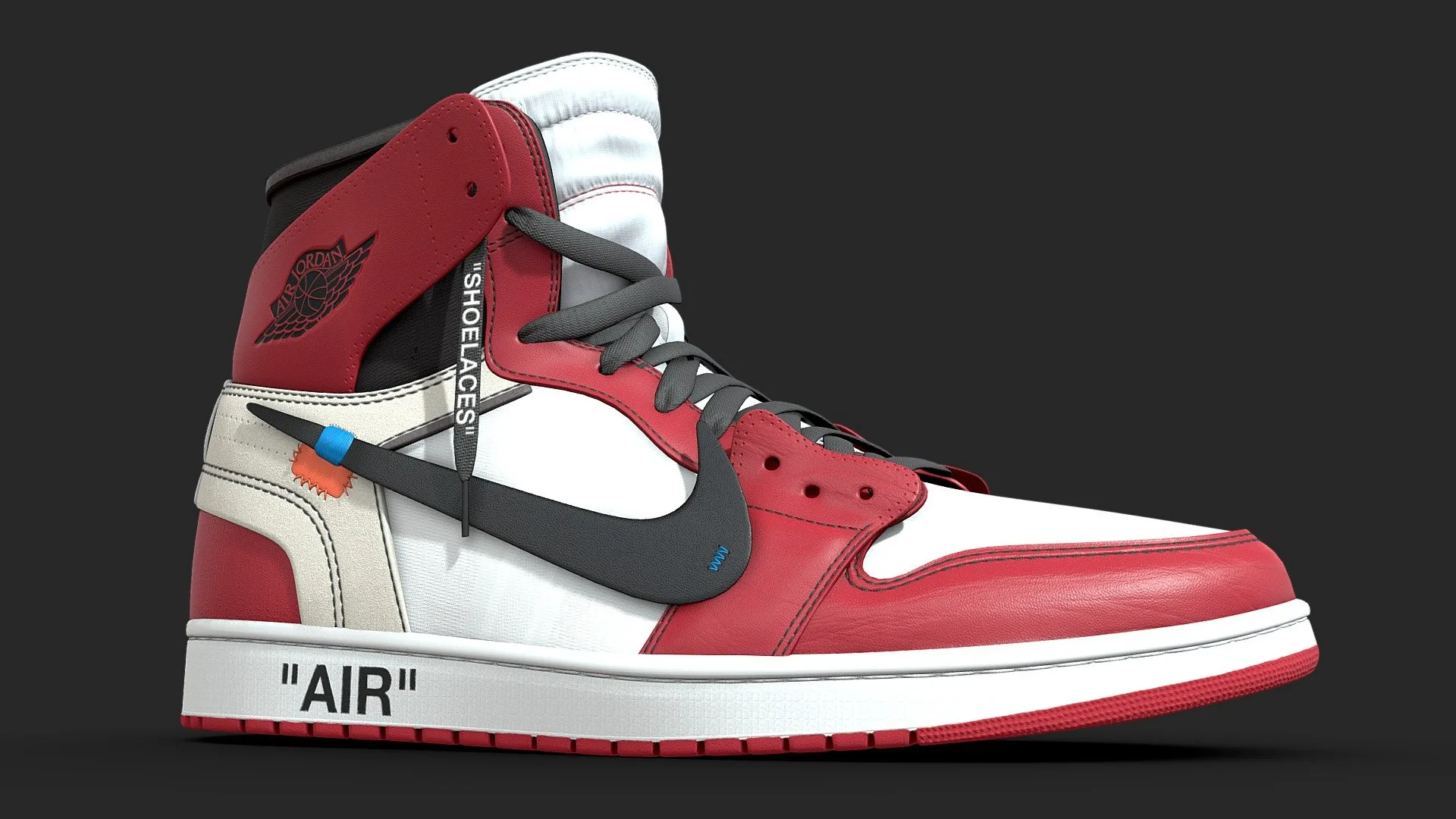 華麗 Off White Nike Air Jordan1 シカゴ