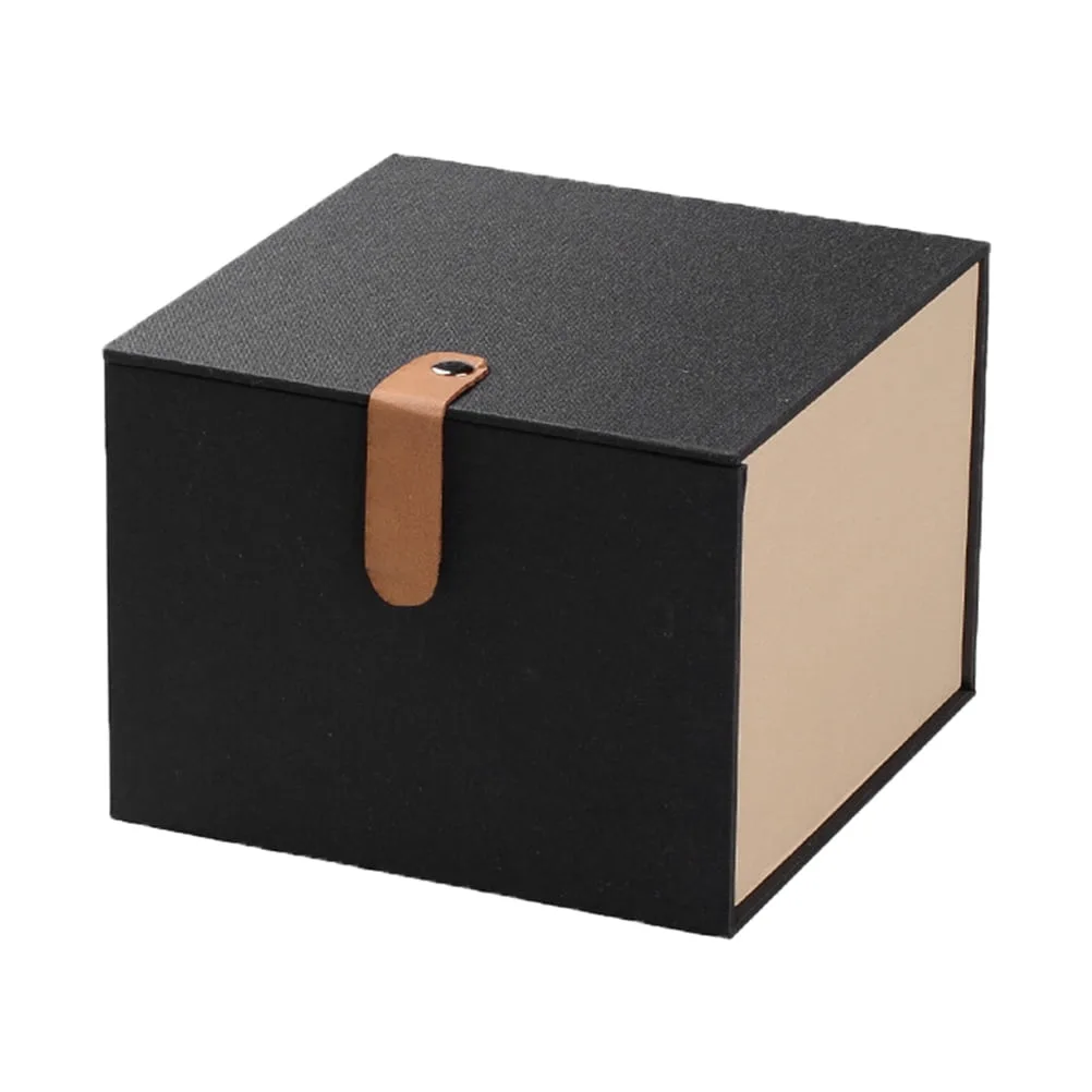 Ogitude Portable Color Mixing Box Wooden Watercolor Paint Case Magnetic Pigment Case