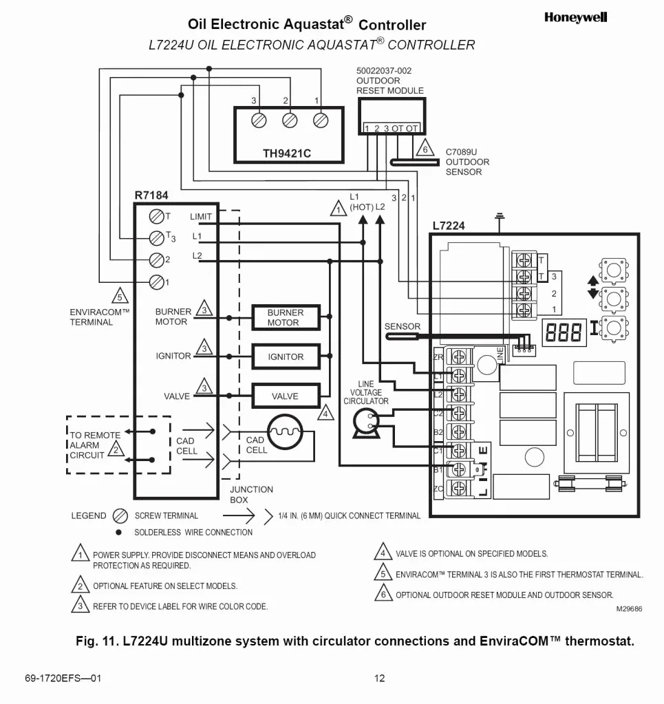 Oil Burner Controls Wiring Diagrams Oil Burner Wiring Diagra