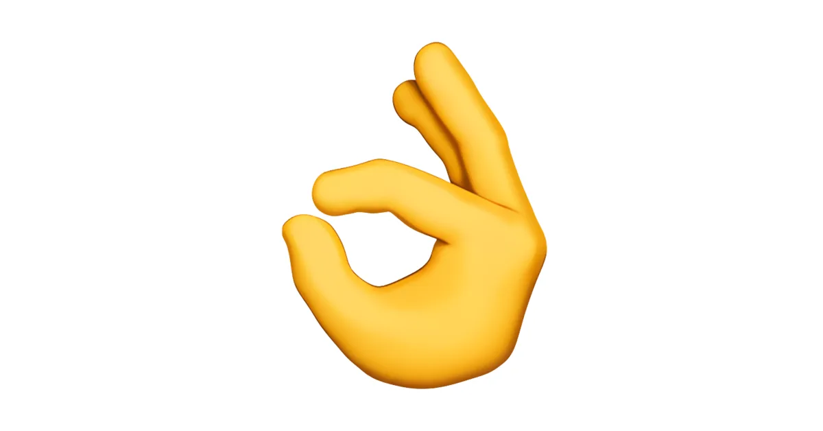 Ok手势 表情符号 含义和用法