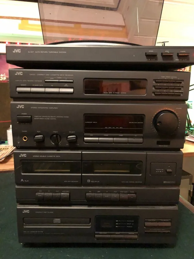 Old School Jvc Stereo System