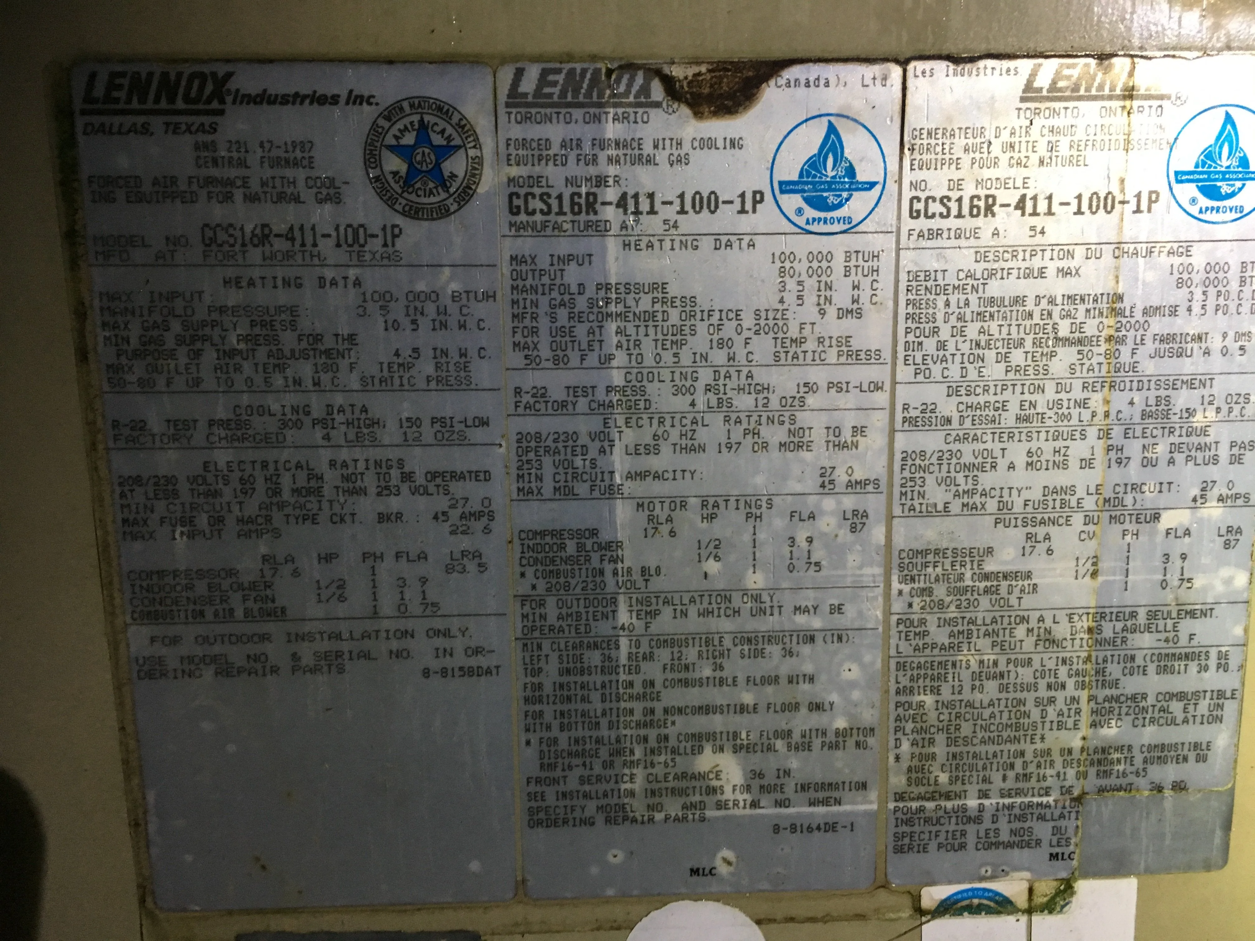Older Lennox Package Unit Issue Page 3 Diy Home Improvement Forum