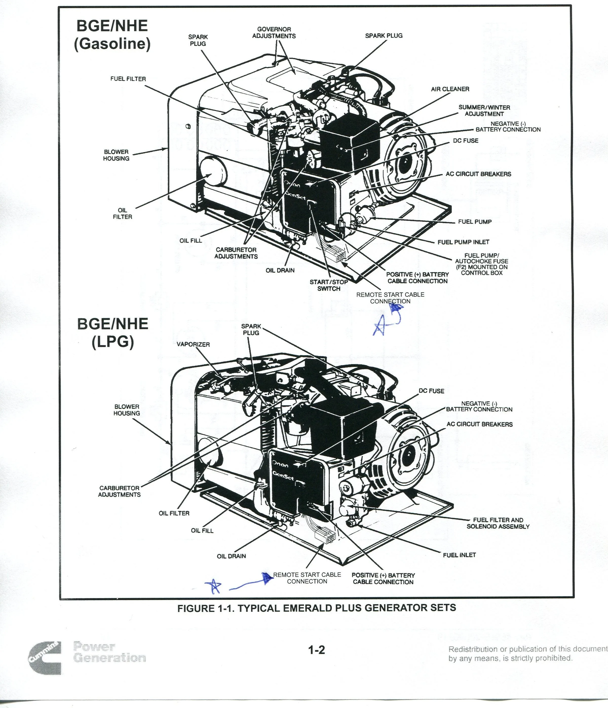 Onan 205Lk Generator Wiring Diagram Onan Generator Wiring Di