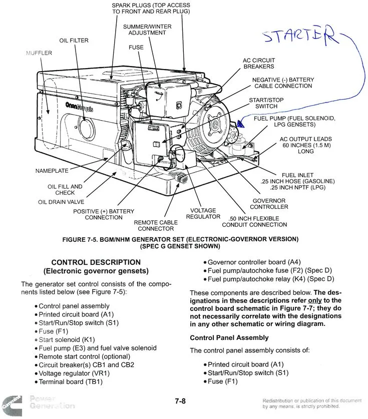 Onan 4000 Generator Parts Diagrams
