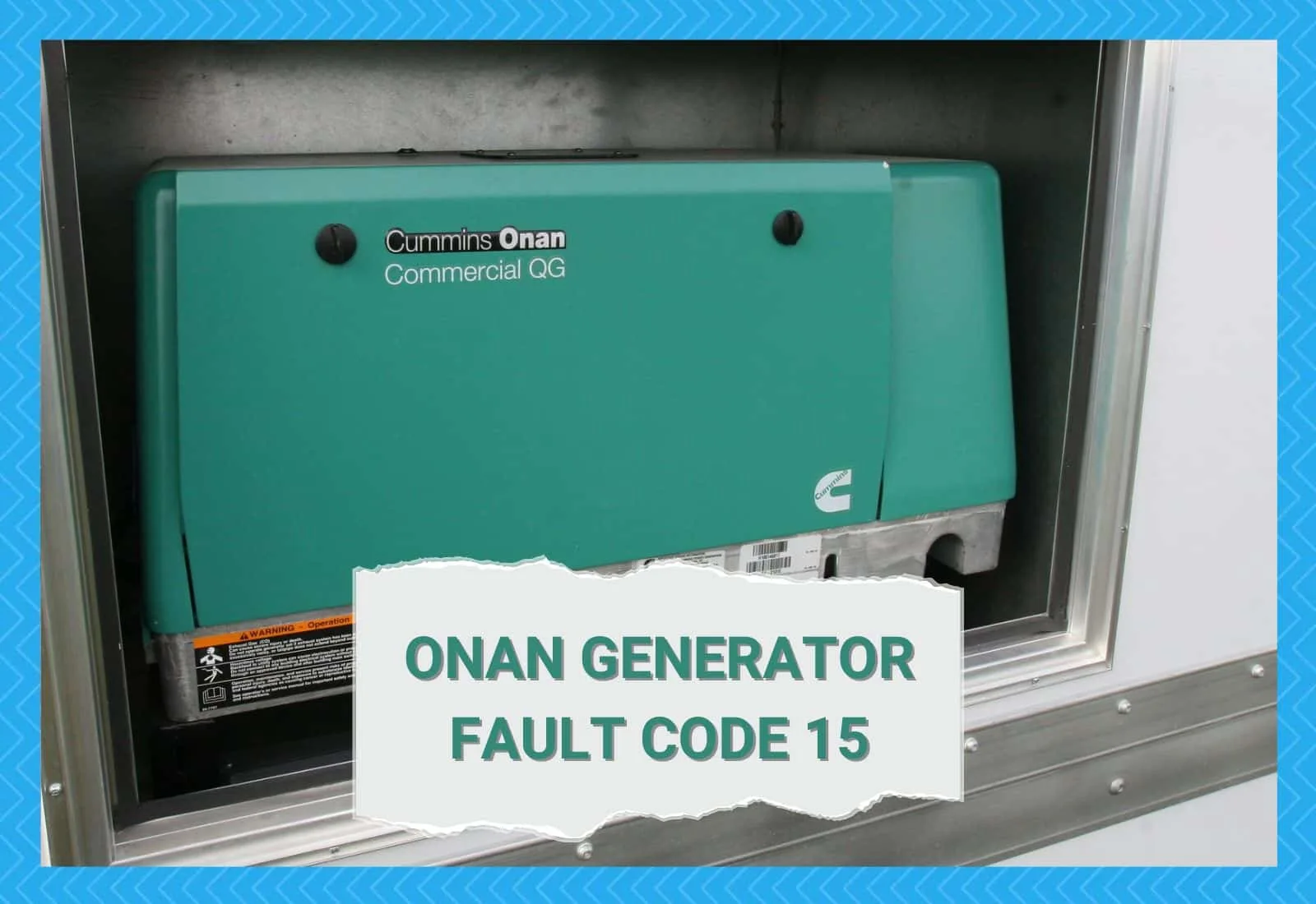 Onan 5500 Fault Codes