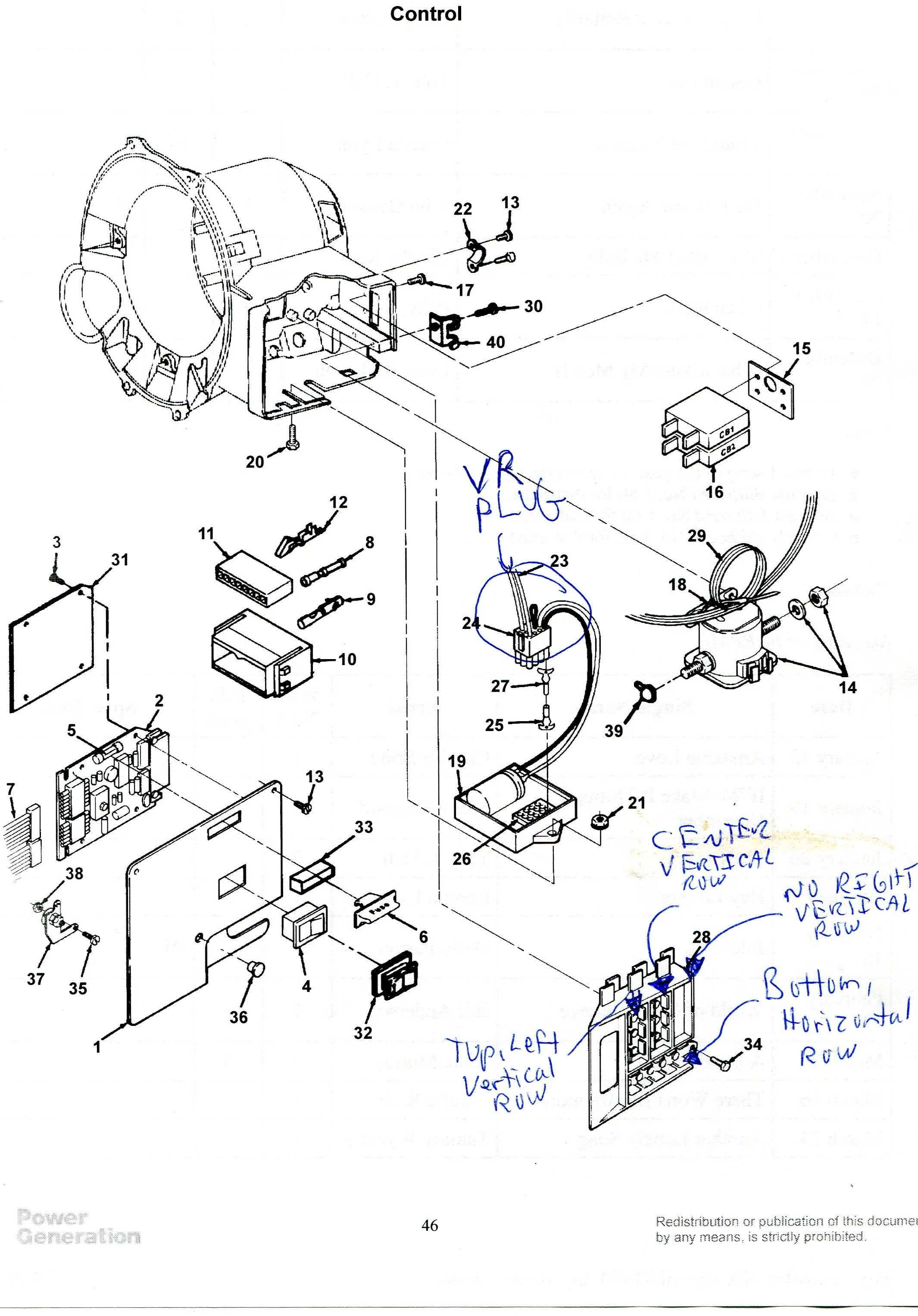 Onan 7000 Generator Parts Diagrams