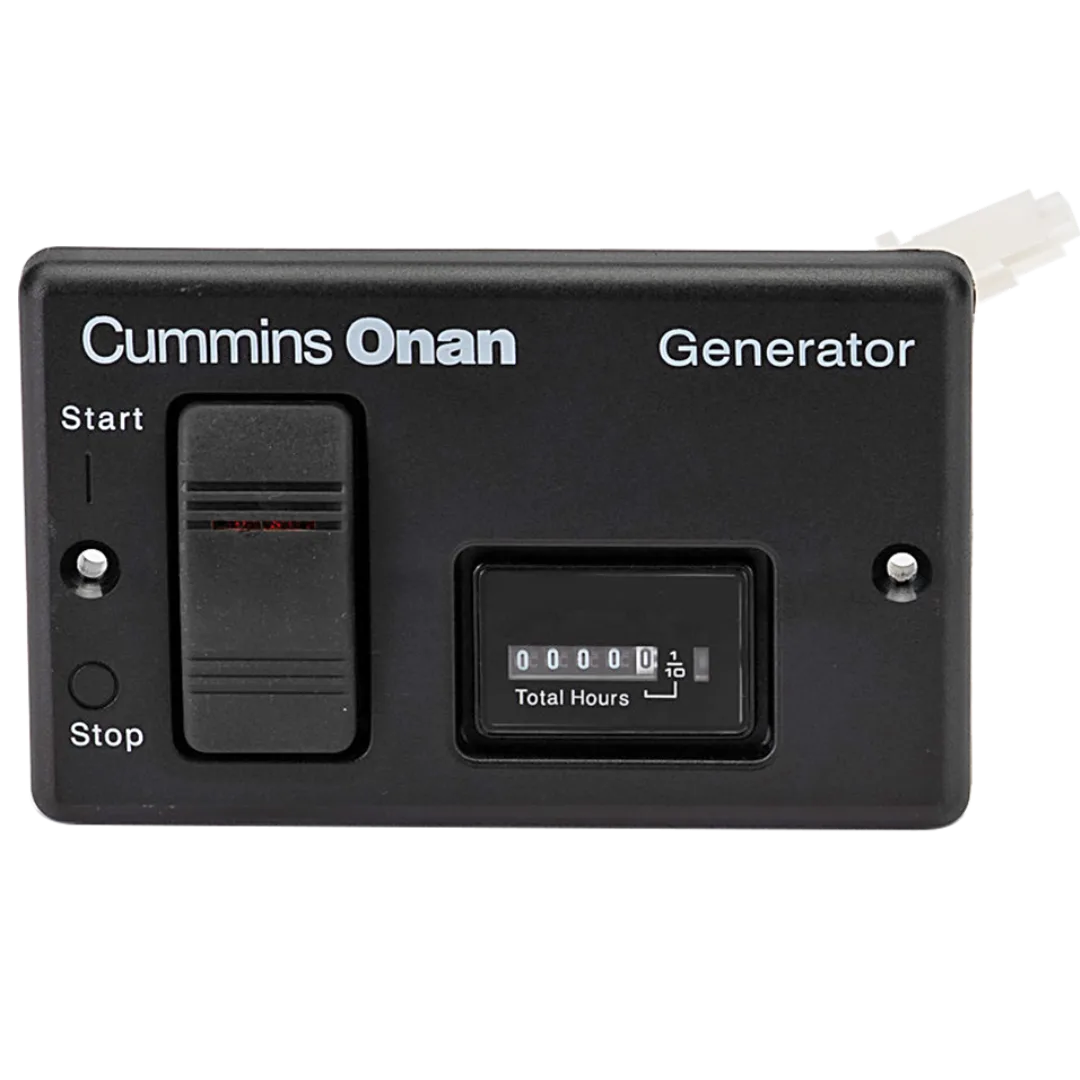 Onan Deluxe Remote Swith And Hour Meter Panel