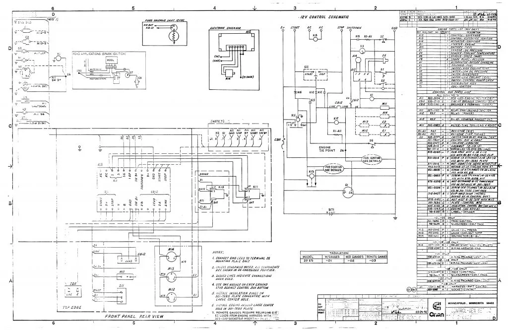 Onan Generator Manual Wiring Diagrams