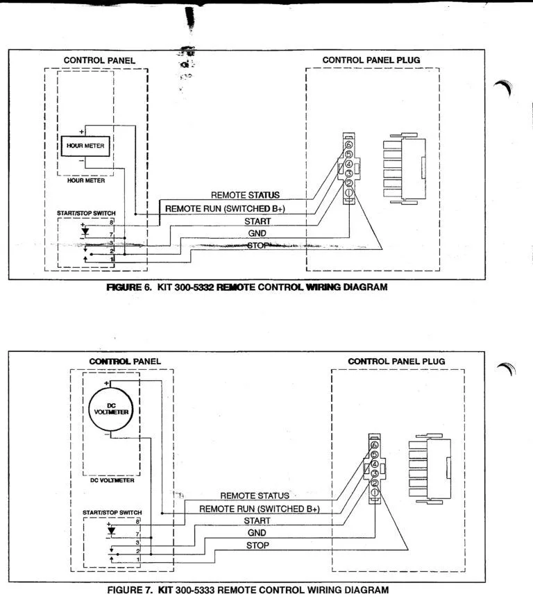 Onan Generator Remote Start Switch Wiring Diagram For 7000 S