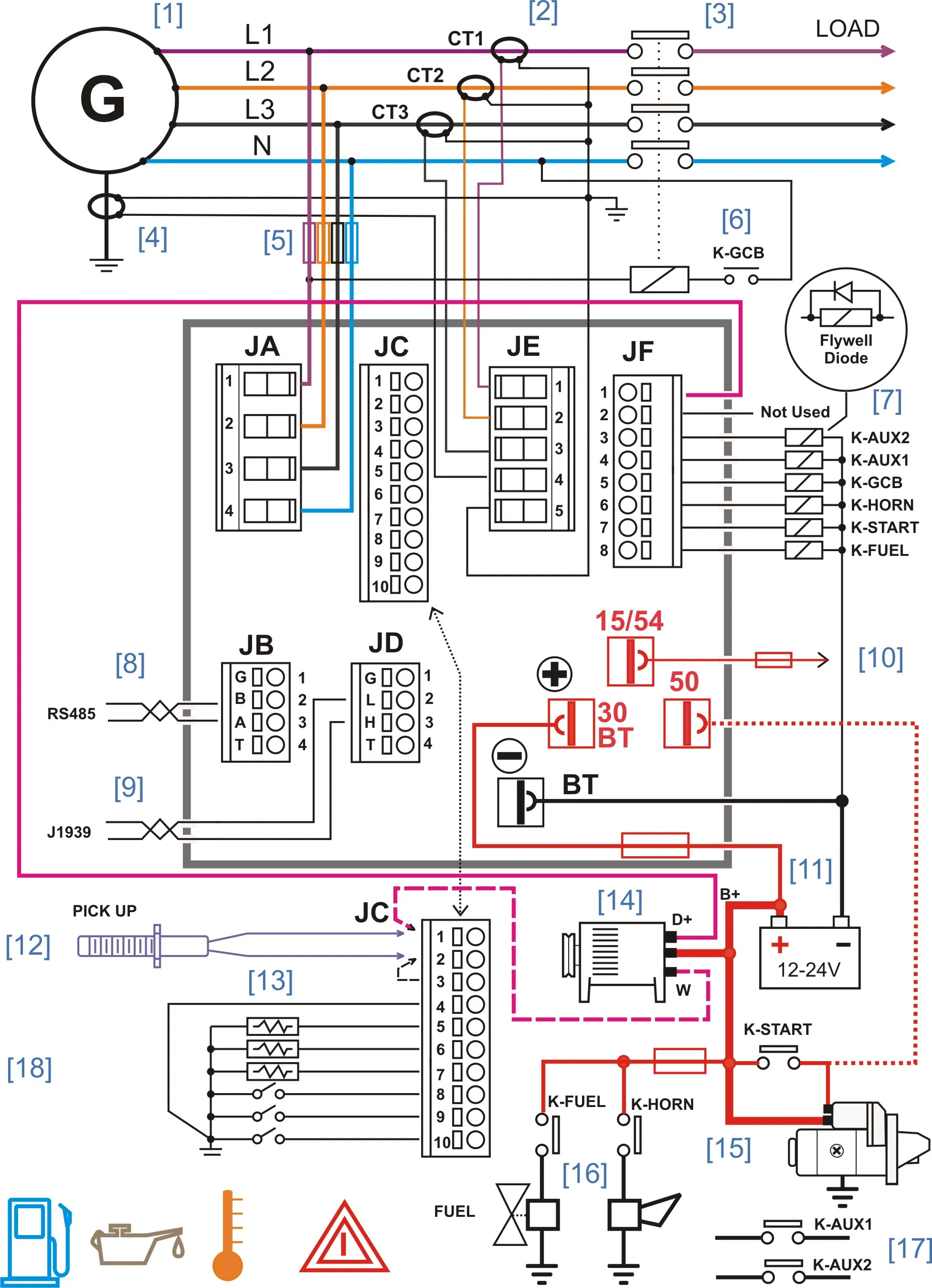 Onan Generator Wiring Schematic Wiring Diagram Onan Generato