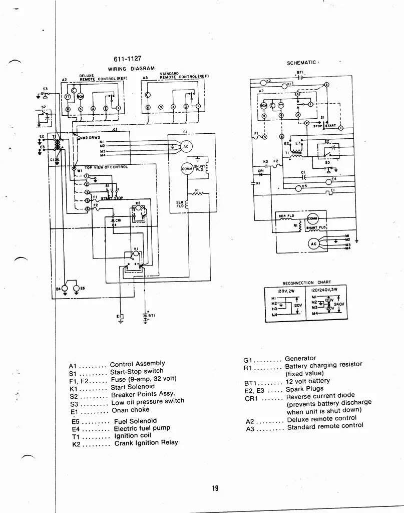 Onan Remote Switch Wiring Diagram