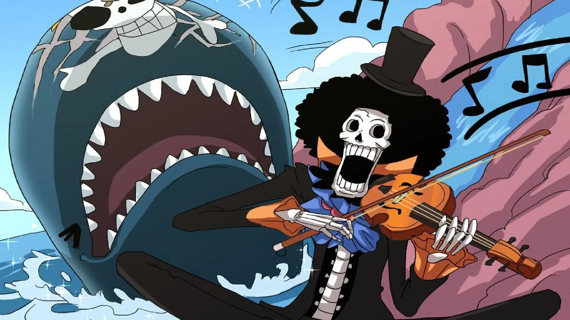 One Piece Brook S Touching Backstory With Laboon Explained