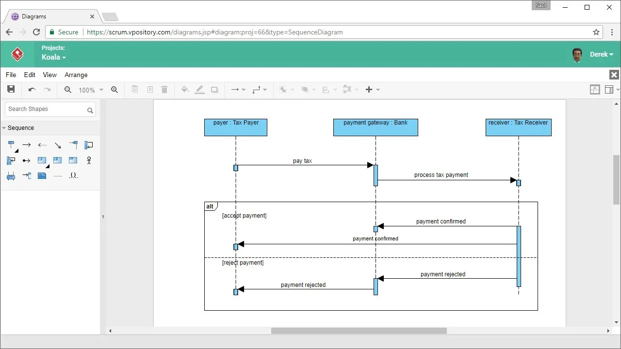 Online Sequence Diagram Maker Free
