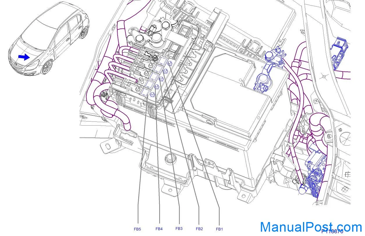 Opel Corsa D 2014 Electrical Wiring Diagrams Component Locations Manualpost Instant