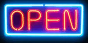 Open Sign