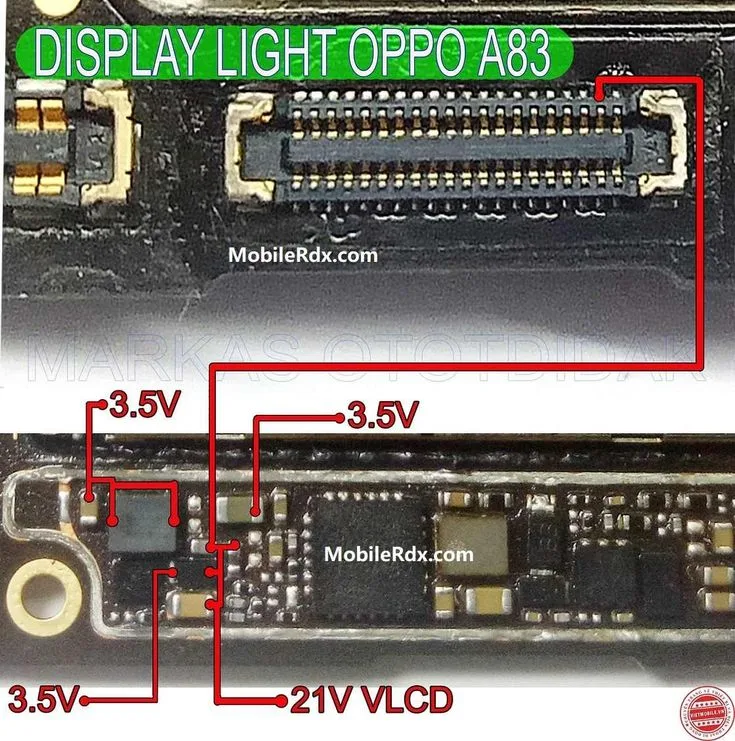 Oppo F5 Circuit Diagram