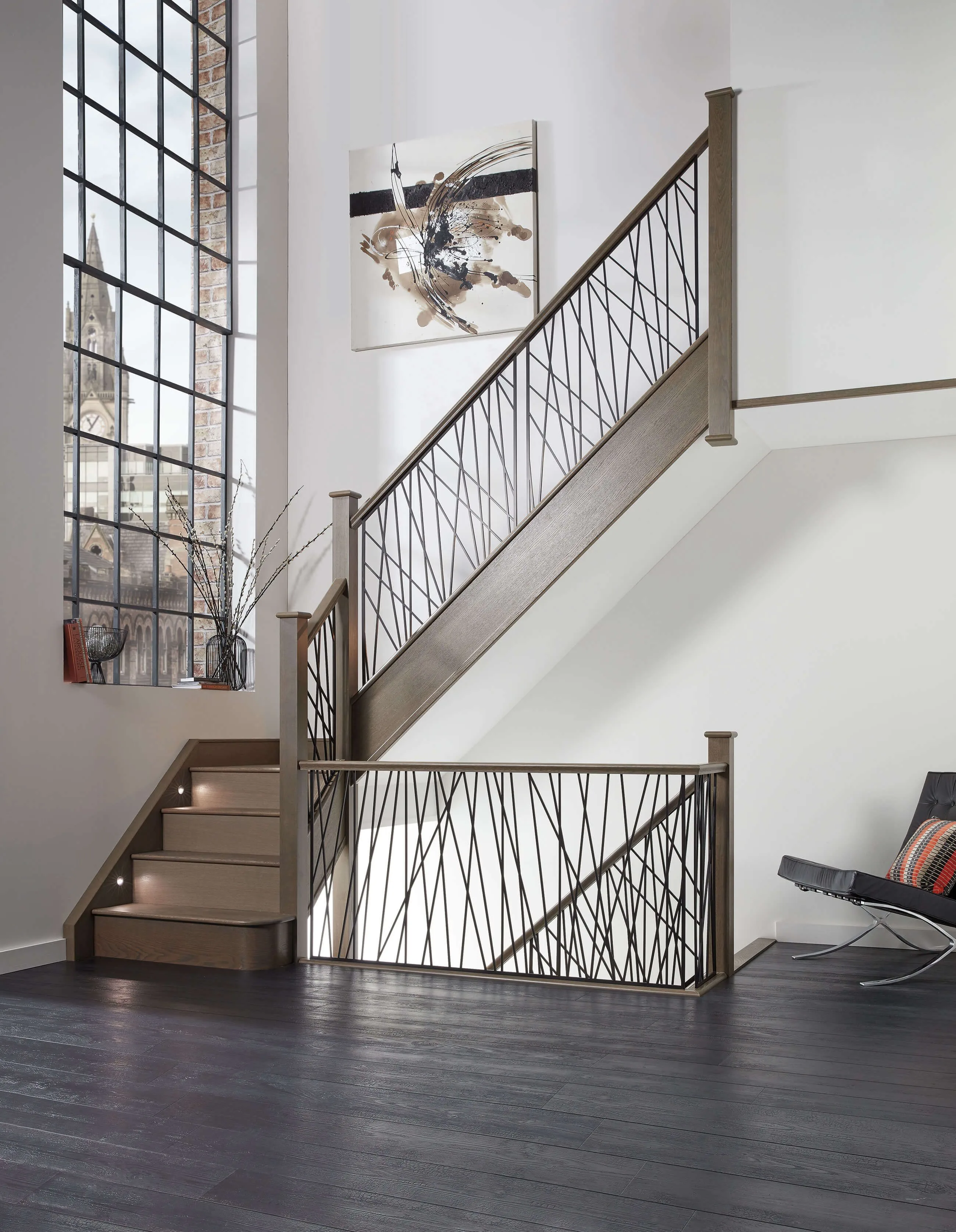 Opus Steel Staircase Neville Johnson Staircase Design Railing Design Stair Railing Design