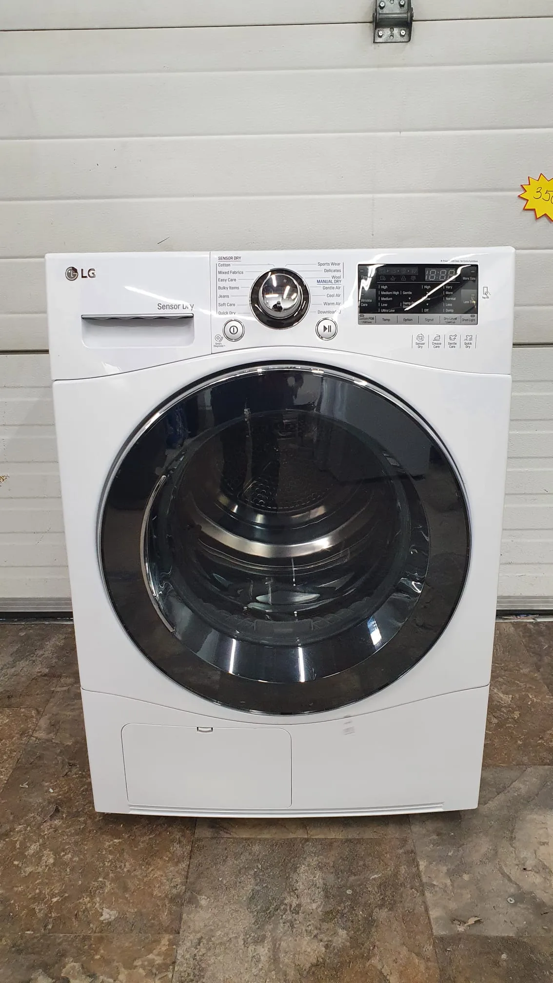 Order Your Used Lg Electrical Ventless Dryer Dlec888W Apartment Size Today