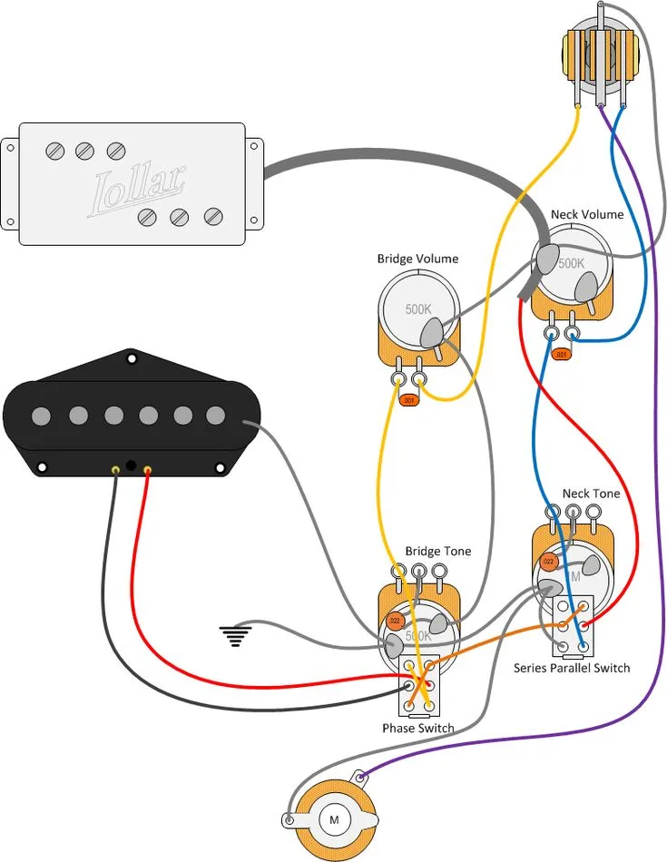 Original Fender Telecaster Wiring Diagrams