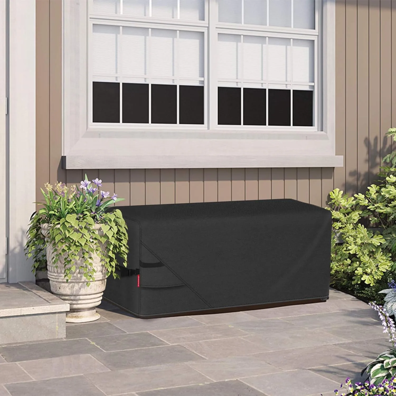 Outdoor Waterproof Cover For 100 134 Gallon Box 56 X 26 X 26 Inch Black