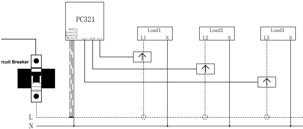 Owon Pc321 Ty Single Or 3 Phase Power Clamp User Guide
