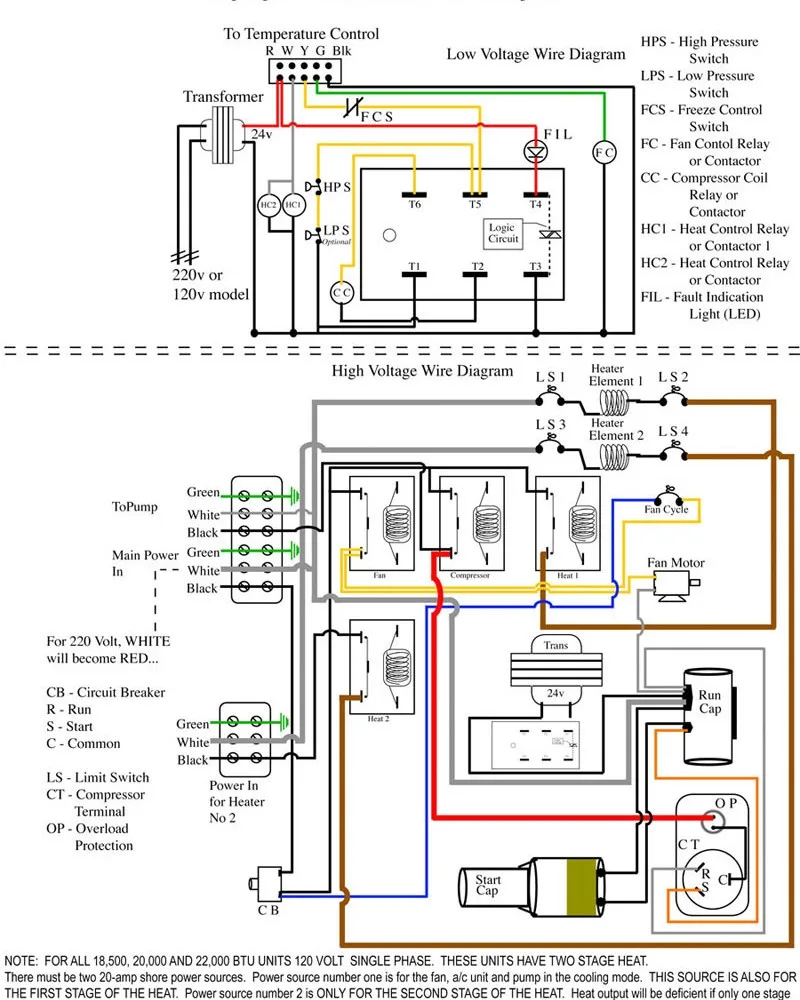 Packard C230B Wiring Diagram
