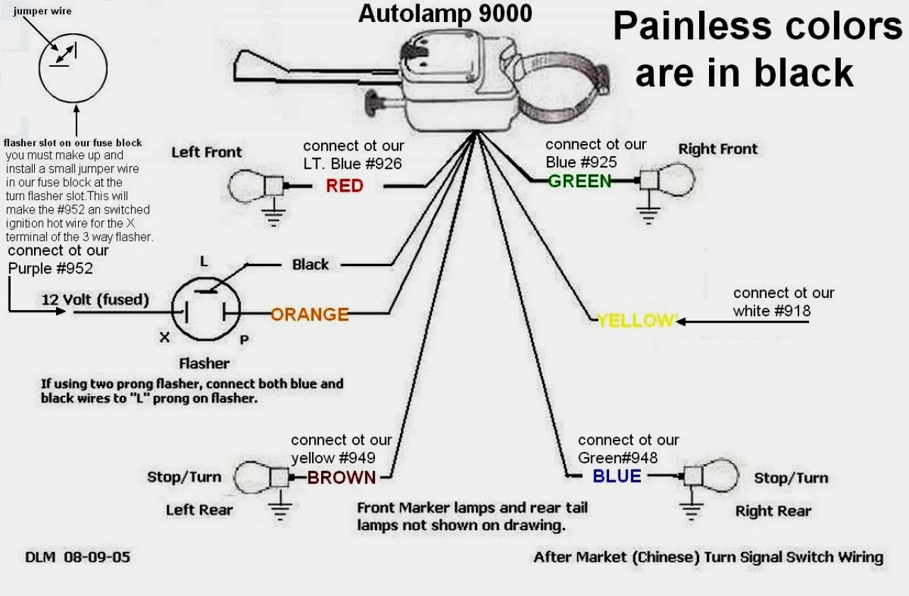 Painless Wiring Diagram Turn Signals