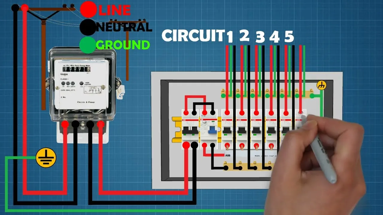 Panel Board Wiring Diagram