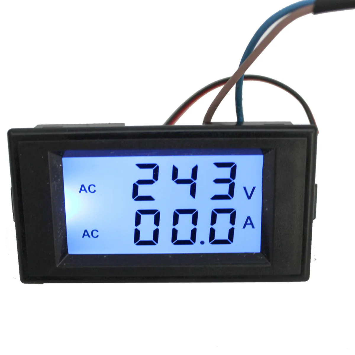 Panel Meters Ac Digital Ammeter Voltmeter Lcd Panel Amp Volt Test Meter 100A 300V 110V 220V