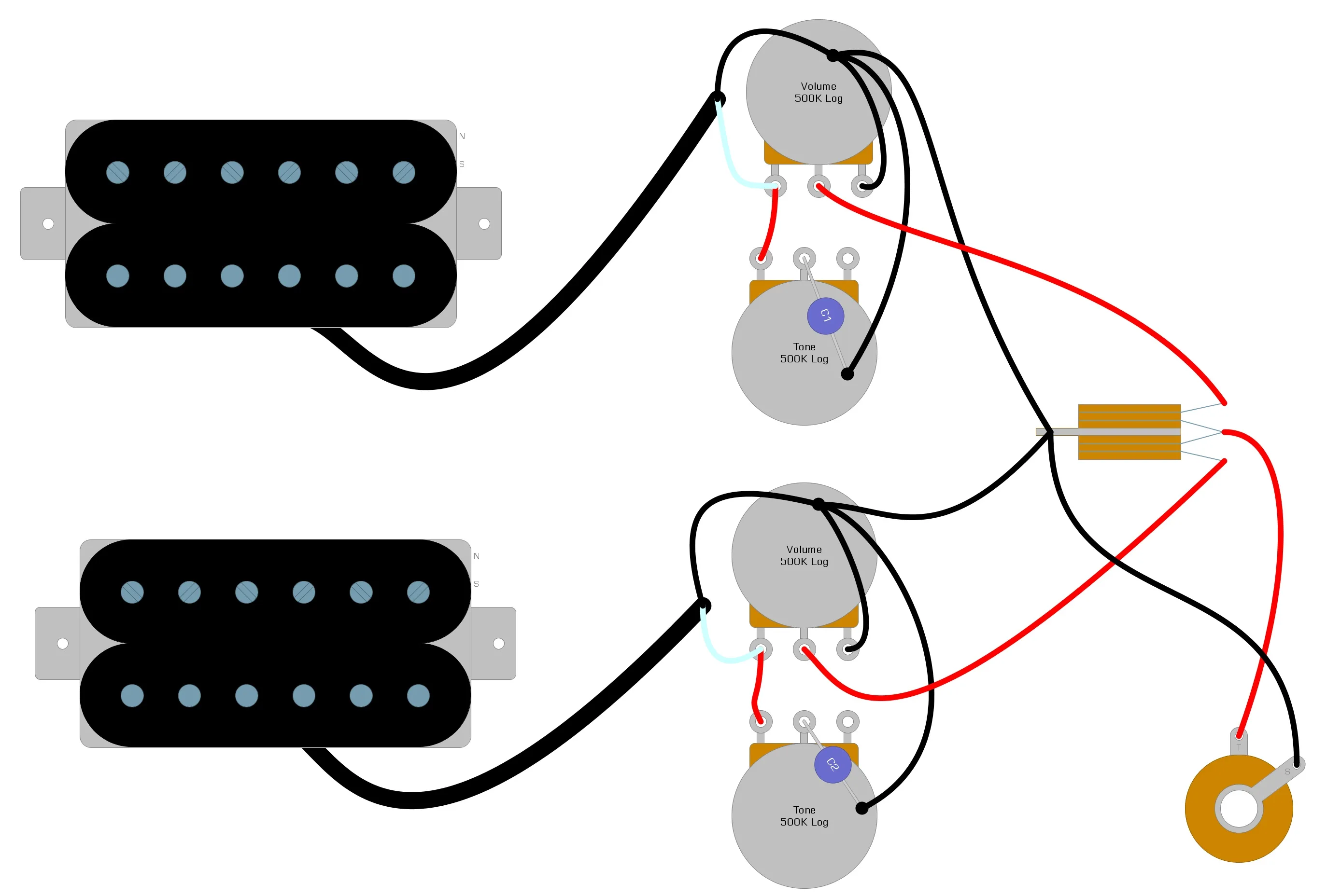 Parallel Pickup Wiring At Donna Lockhart Blog