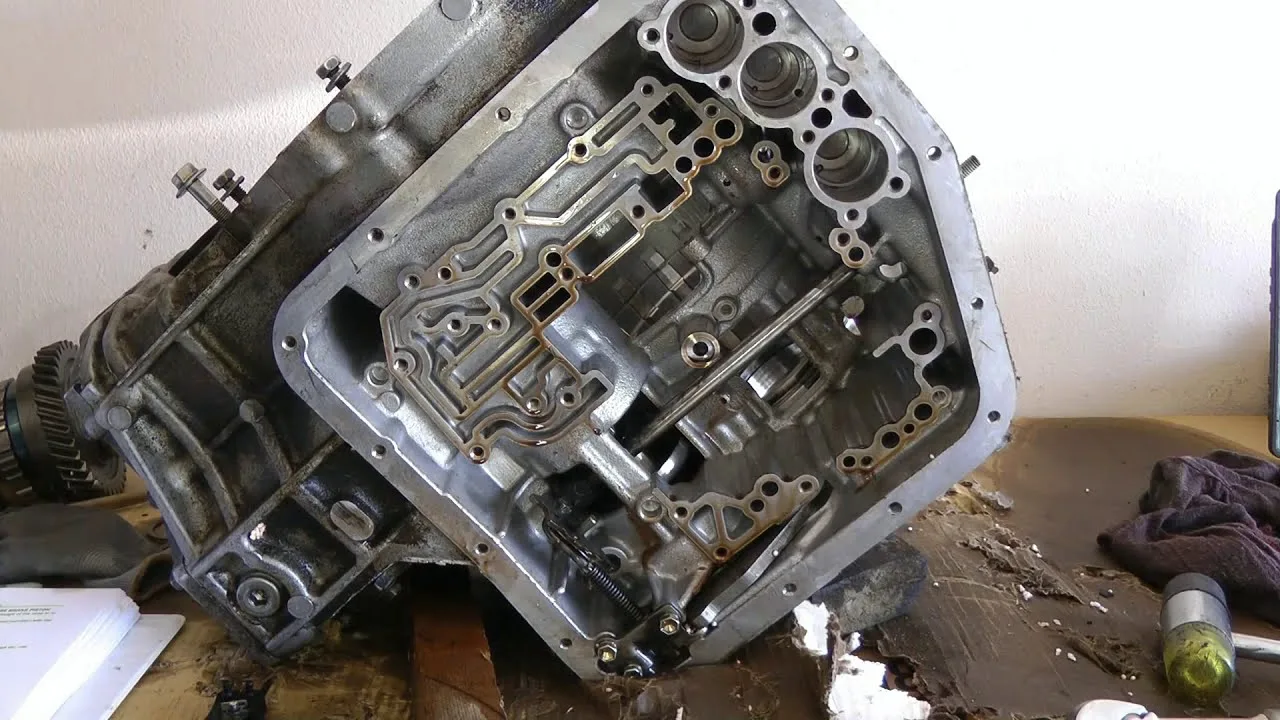 Part 4 Of 10 Transmission Teardown Rebuild 1994 Toyota Camry Engine Transmission 5Sfe