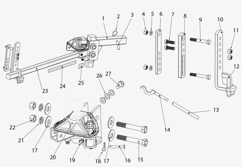 Parts Breakdown Diagram 2370X1551 Png Download Pngkit