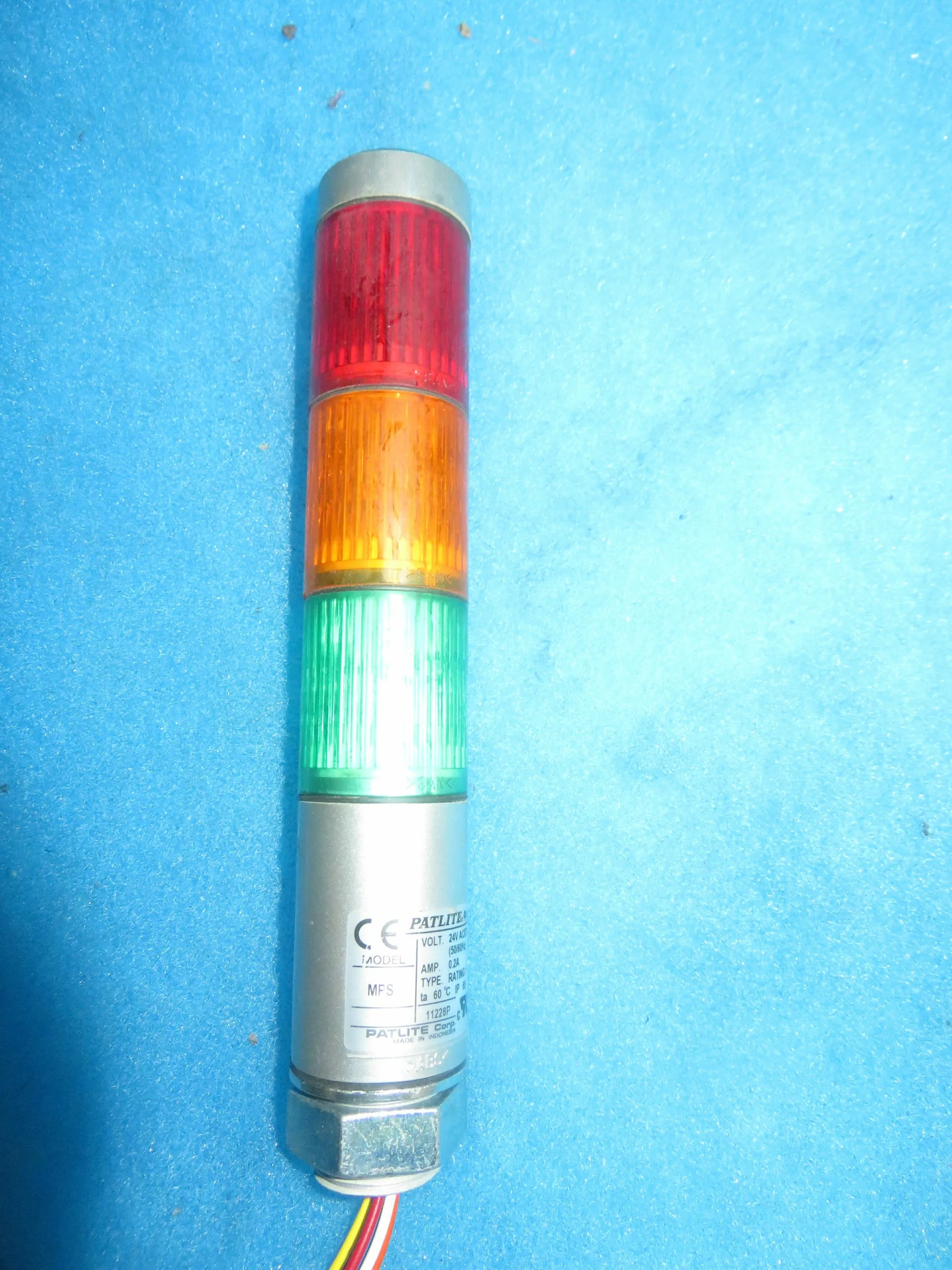 Patlite Mps 0 2A Stack Tower Signal Light 1 Year Warranty Integrity Electric Direct