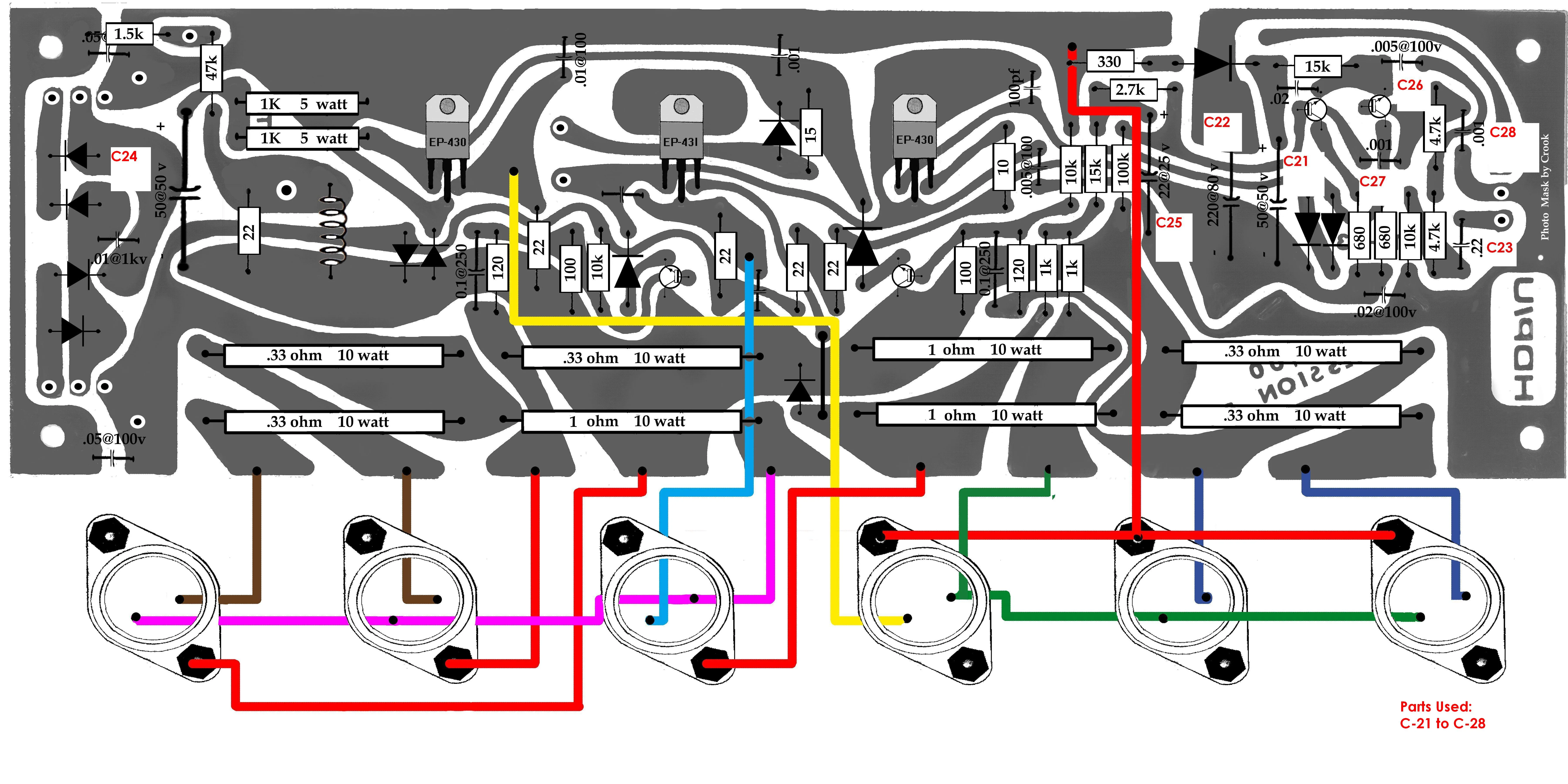 Peavey 5150 Wiring Diagram Wiring Diagram