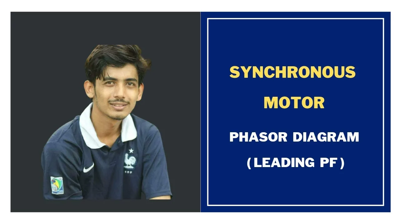 Phasor Diagram Of Synchronous Motor In Hindi Blog Phasor D