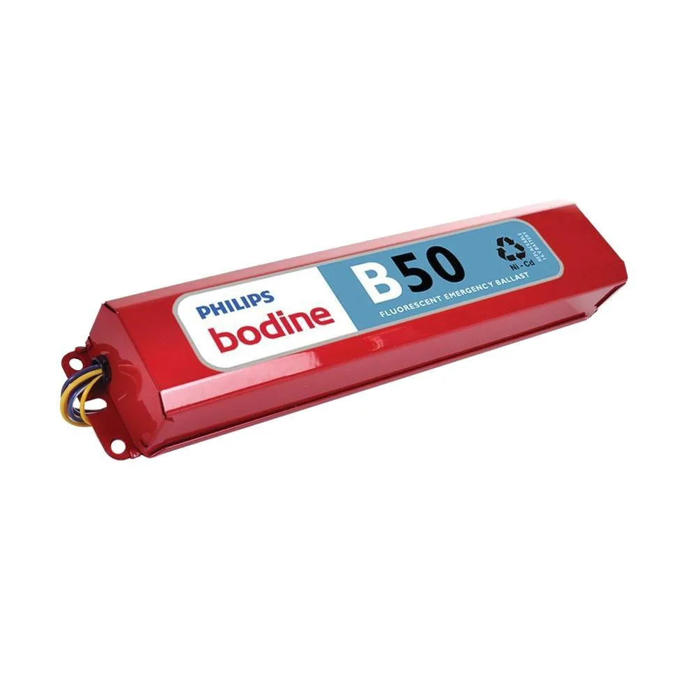 Philips Bodine Emergency B100 Wiring Diagram