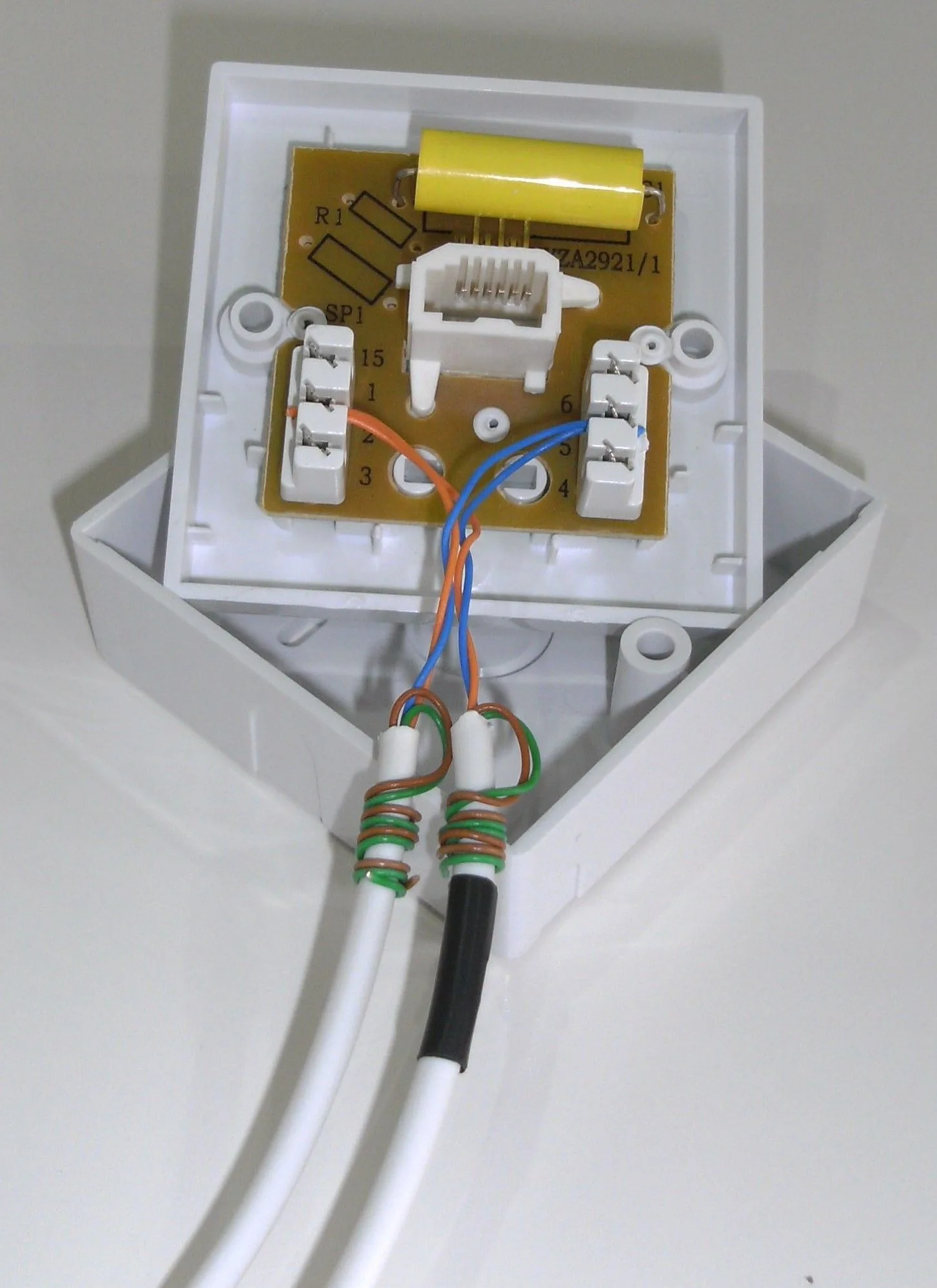 Phone Socket Wiring 4 Wires