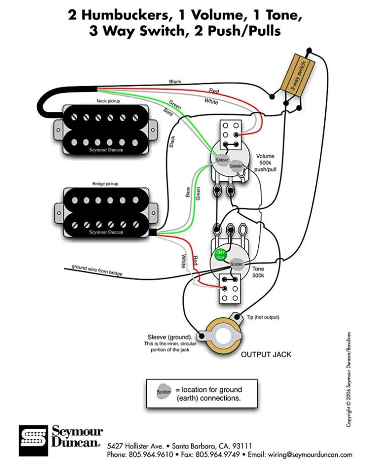 Pick Up Wiring Diagram 3