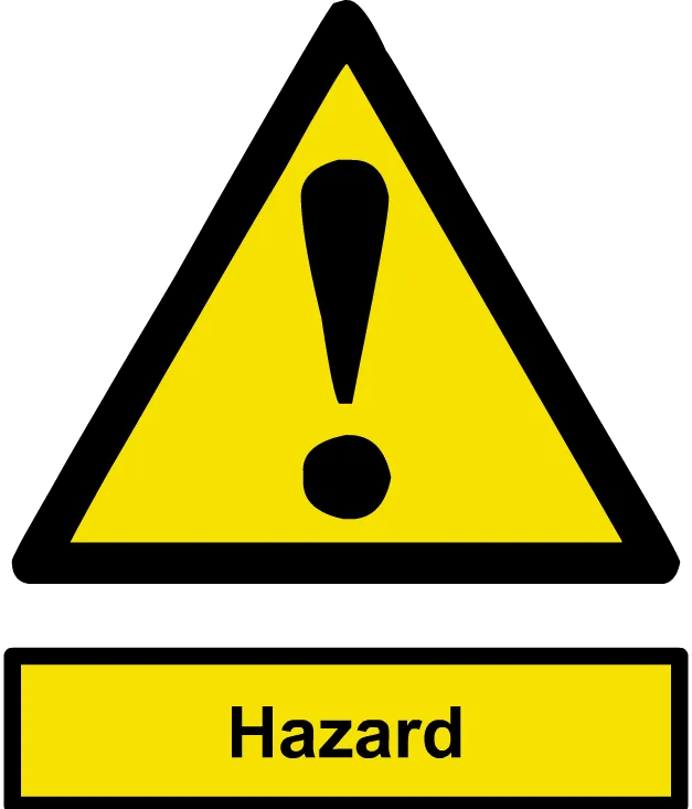 Pictures Of Hazard Signs Clipart Best