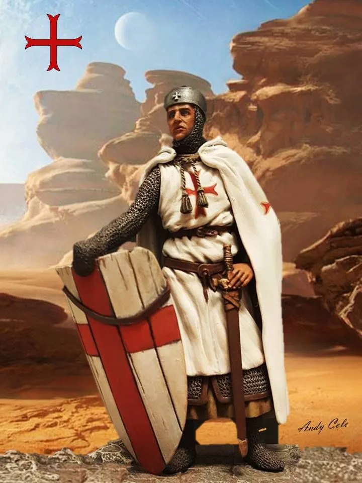 Pin By Hankeyron Roman On Bárbaros Guerreras Y Caballeros Crusader Knight Knights Templar