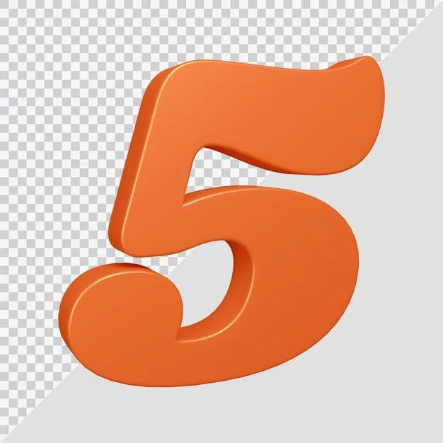 Pin On Number 5